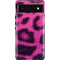 Pink Leopard Spots Pixel Cases
